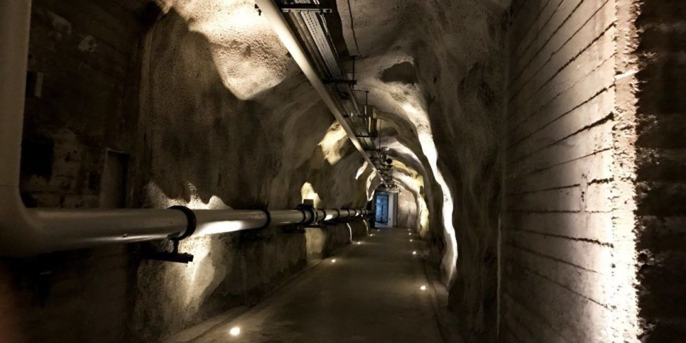Interior Búnker Bitcoins
