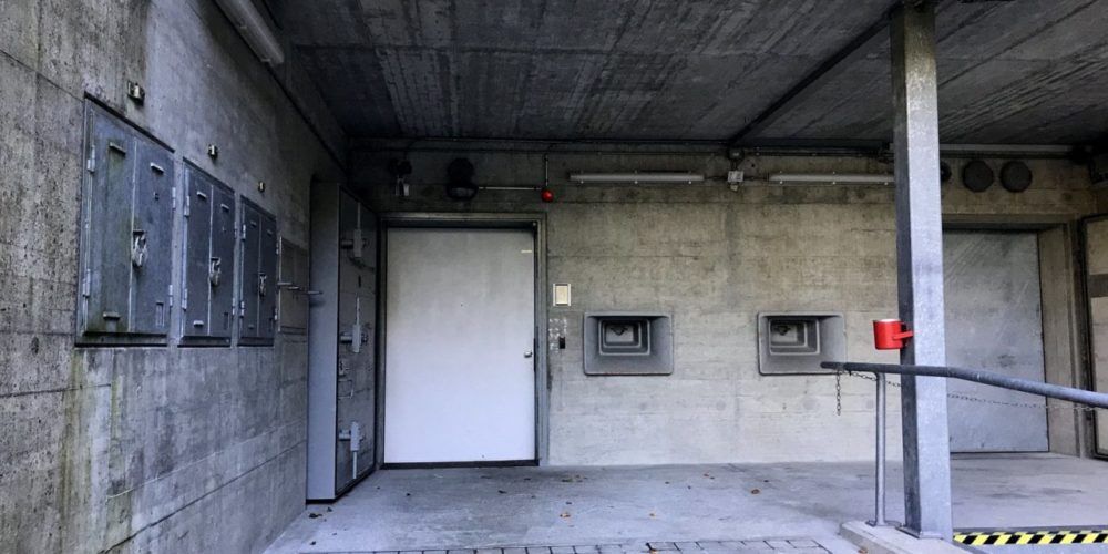 Interior Búnker Bitcoins